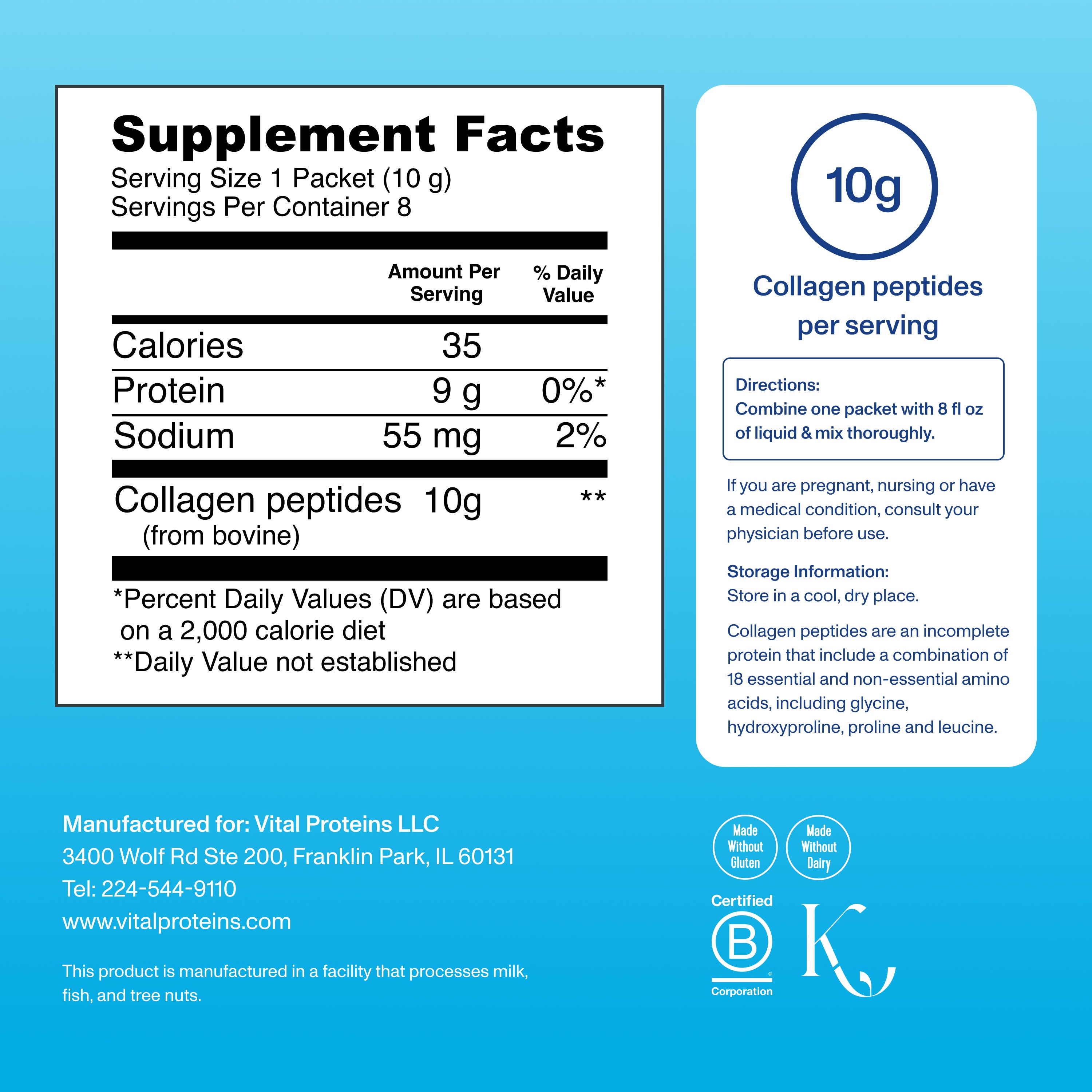 Collagen Peptides - Unflavored