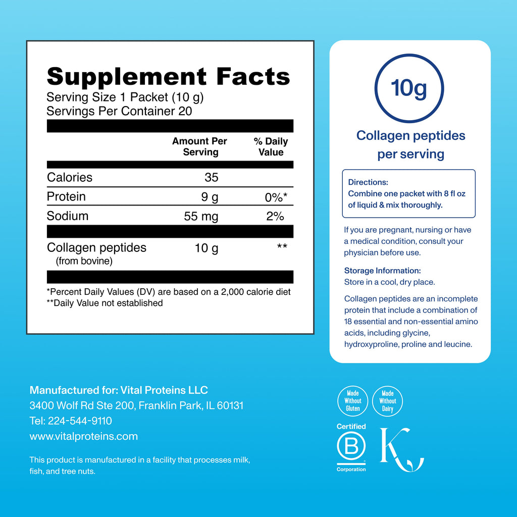Collagen Peptides - Unflavored