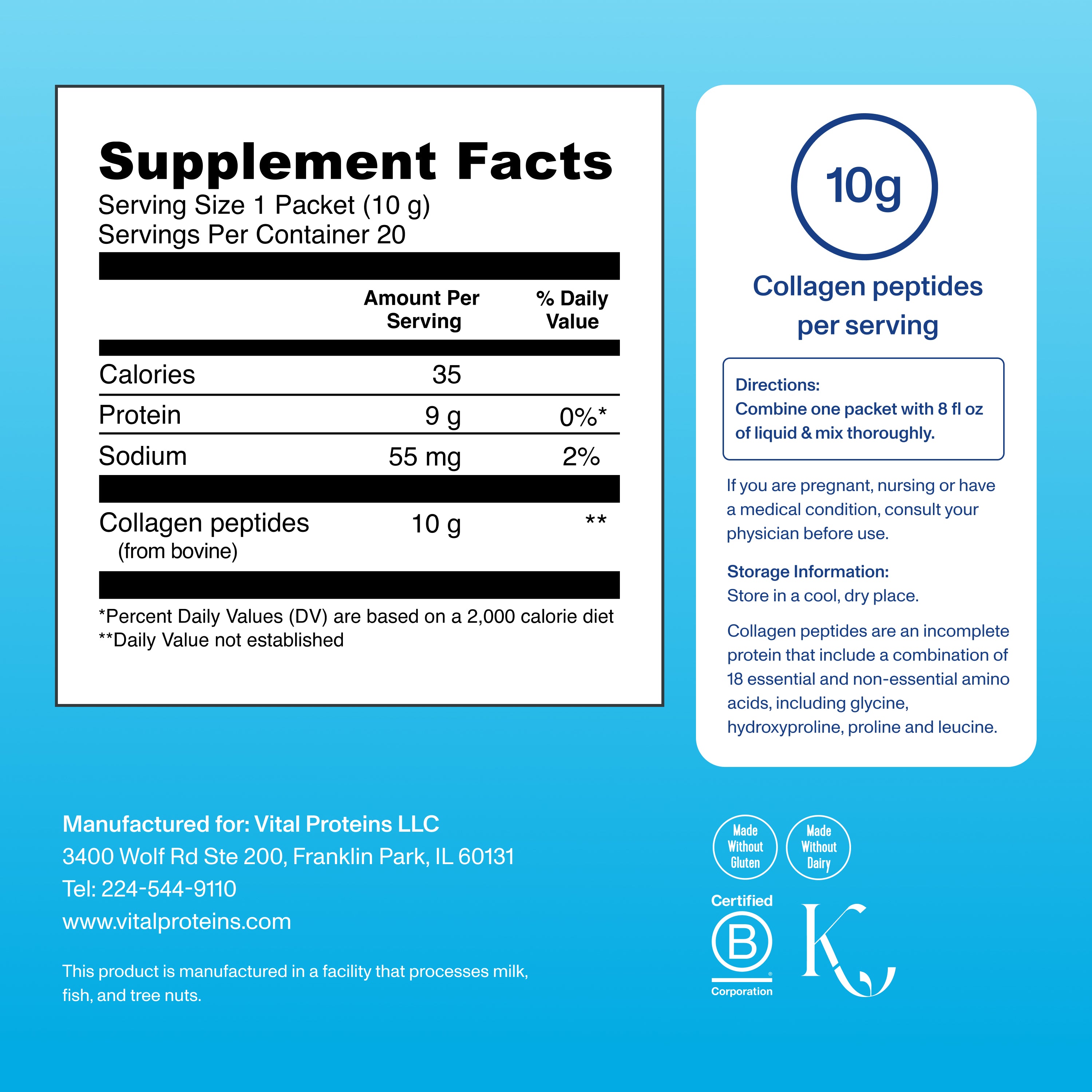 Collagen Peptides - Unflavored
