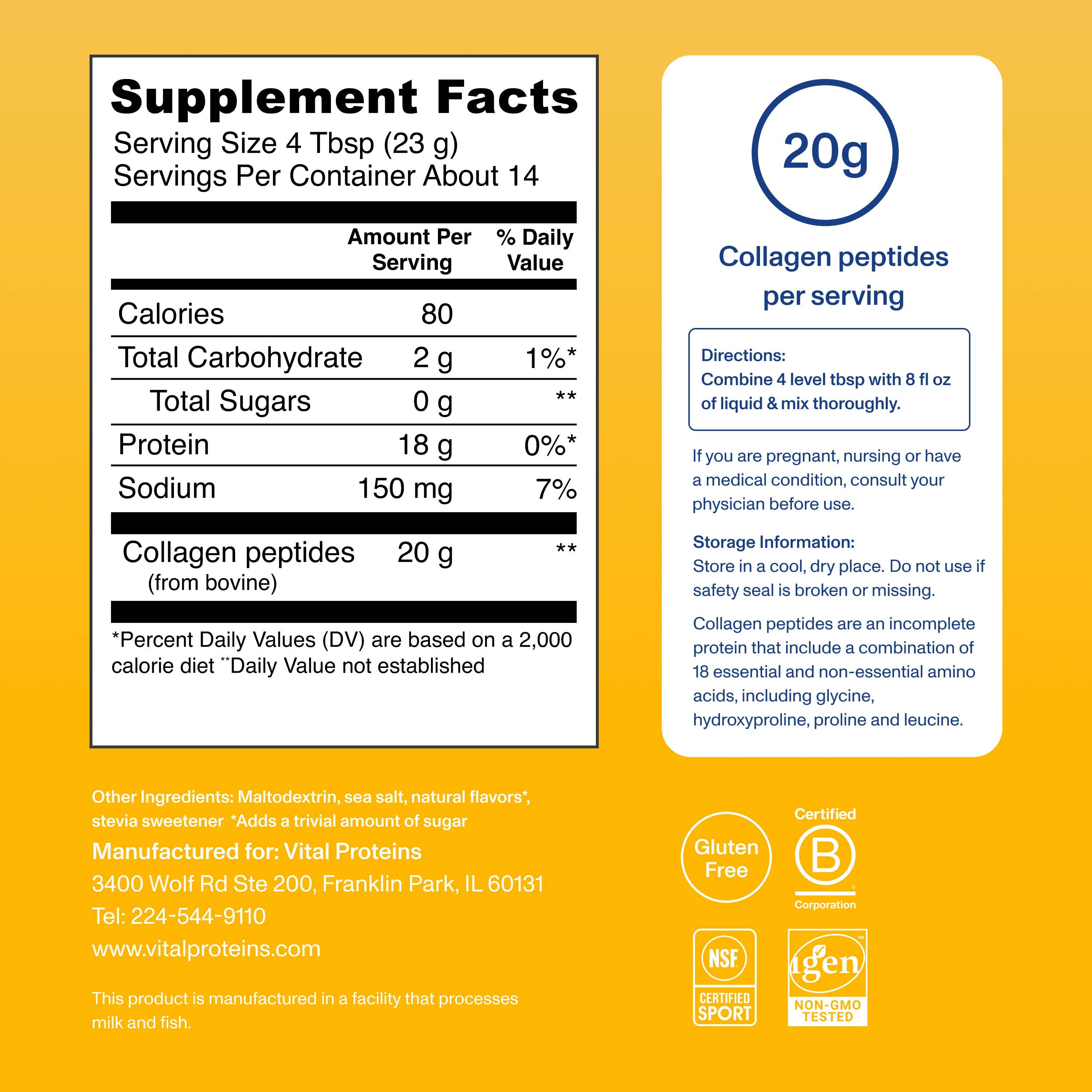 Vanilla Collagen Peptides