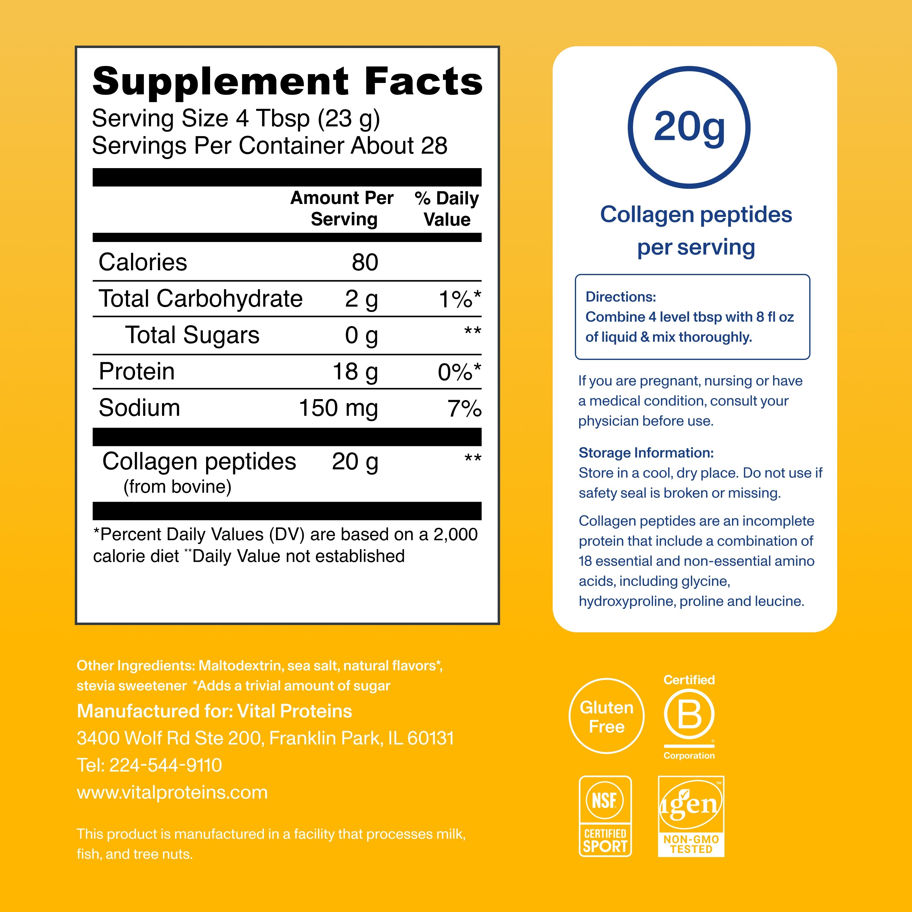 Vanilla Collagen Peptides