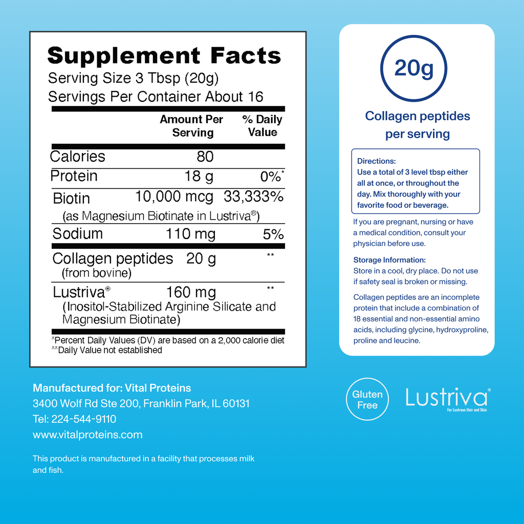 Hair Complex - with Lustriva biotin complex