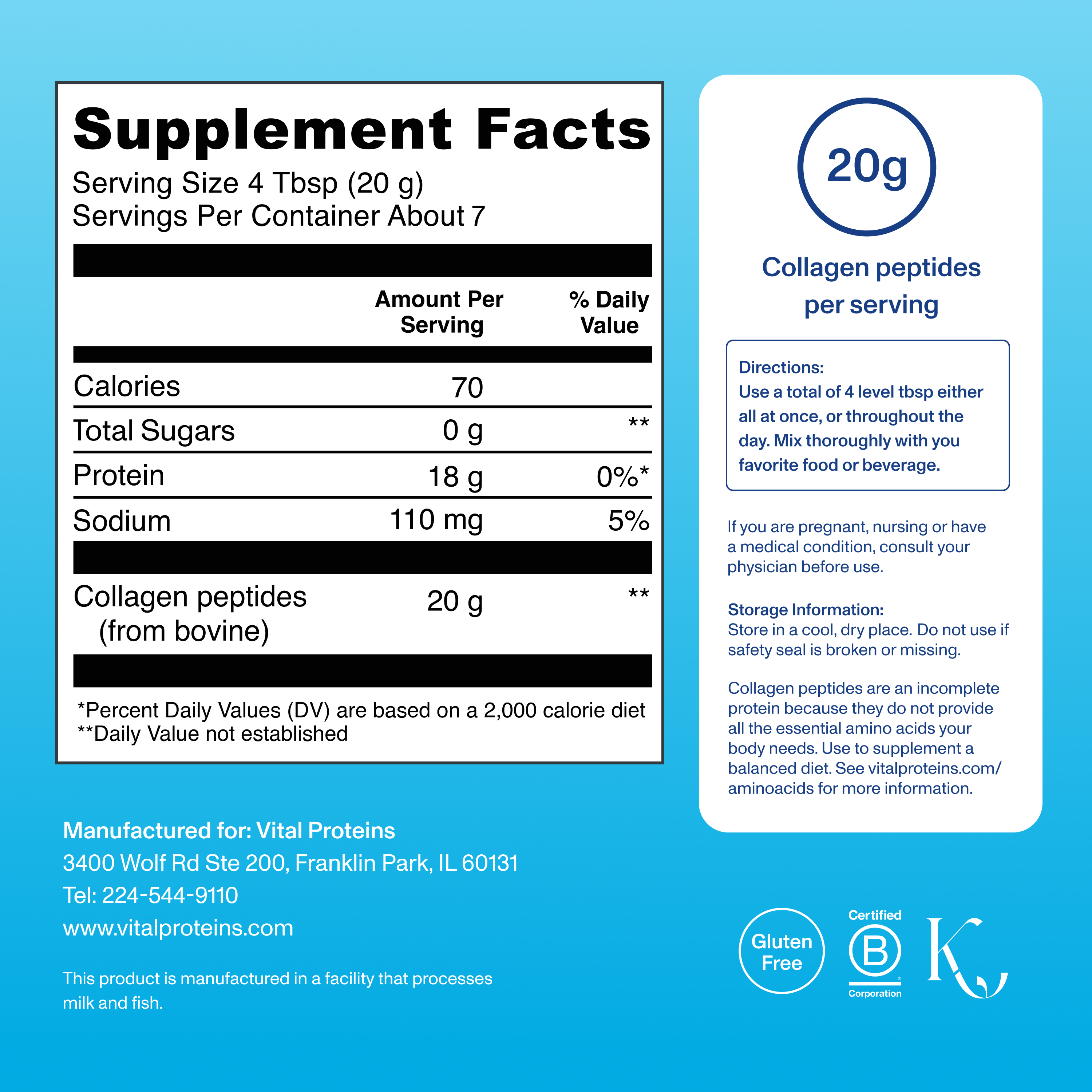 Collagen Peptides - Unflavored