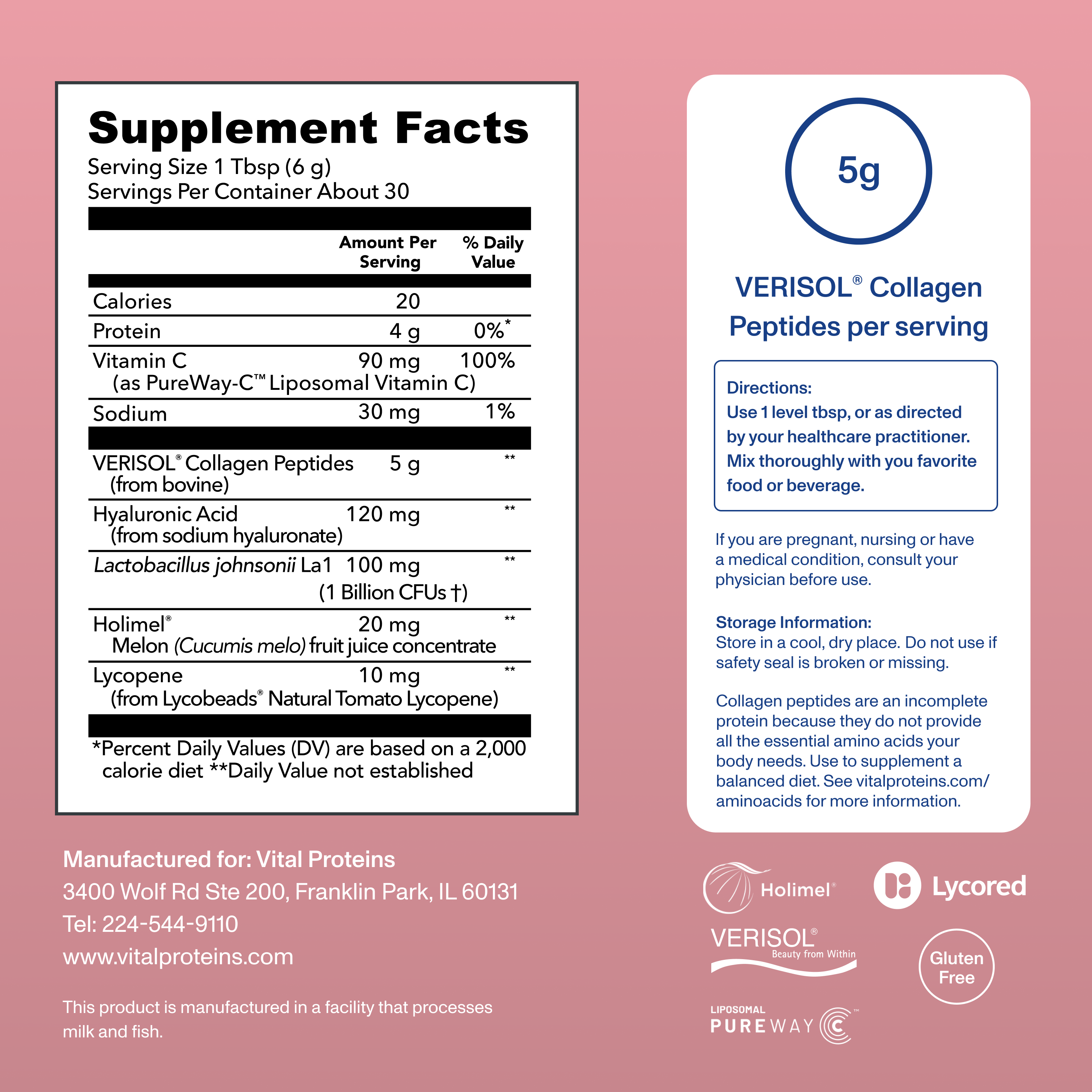 Skin Hydration & Antioxidant Support - Unflavored